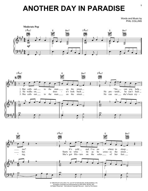 another day in paradise chords